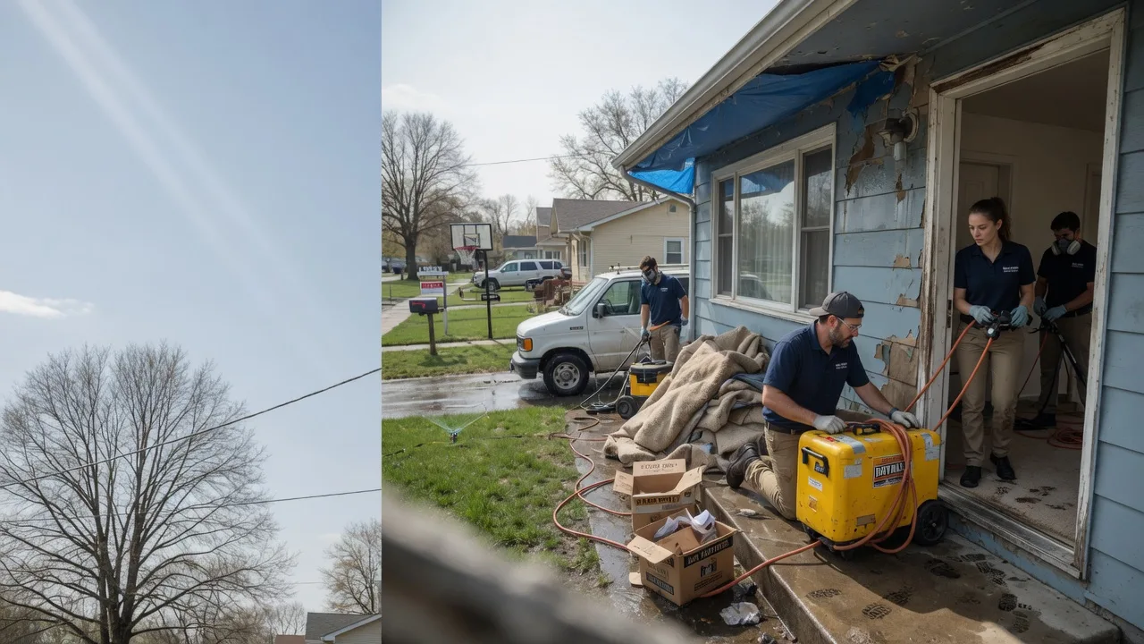 Basement Flood Cleanup in Bonnots Mill, MO near me
